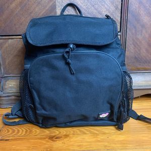Black Insulated Baby Bottle Backpack